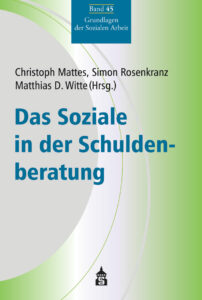 Buchcover Das Soziale in der Schuldenberatung